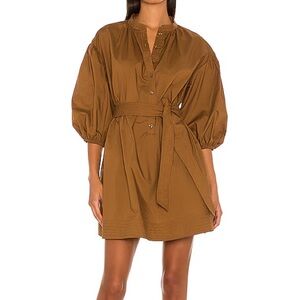 La Adacamie brown dress with belt size M